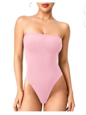 Justify Sleeveless Pink Bodysuit